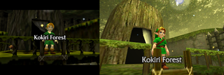 Illustration for article titled So How Much Better Does Ocarina Of Time Look On The 3DS?